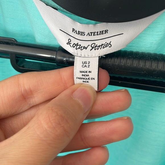 & Other Stories Midi Wrap Dress NWOT - Picture 6 of 9